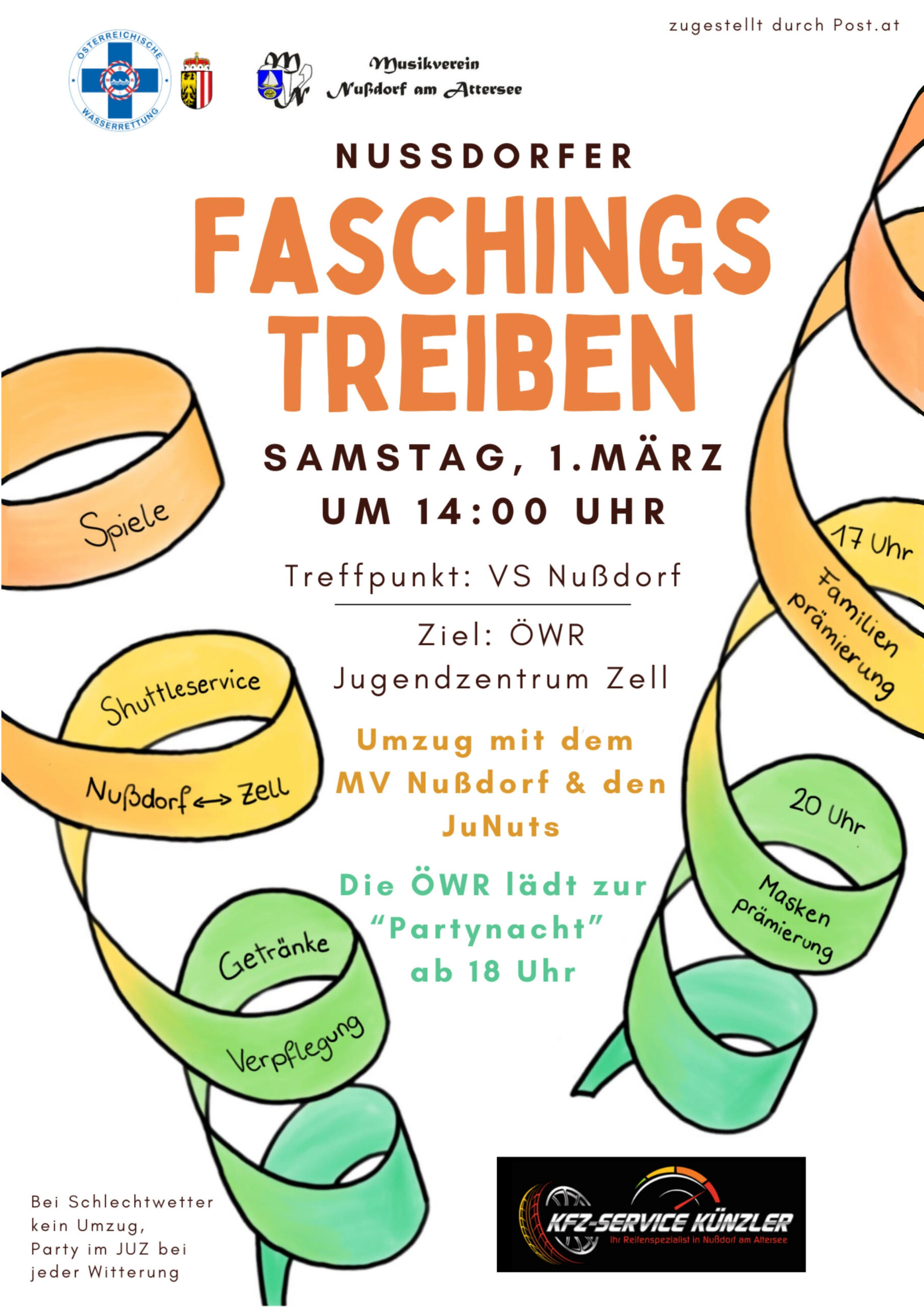 Flyer Fasching